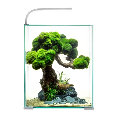 Аквариум (AQUAEL) Shrimp Set Smart Led Day&Night белый 10л (20*20*25) набор для креветок фото