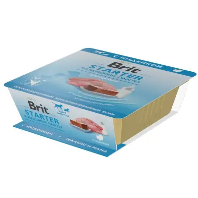 Brit 0,1кг Воздушный паштет Starter для щенков (5081097) фото