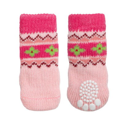 Носки (Triol) для собак Цветы, размер S    фото