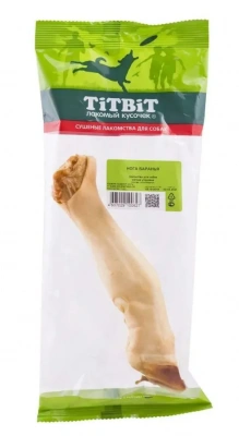 TiTBiT 0,085кг нога баранья - мягкая упаковка