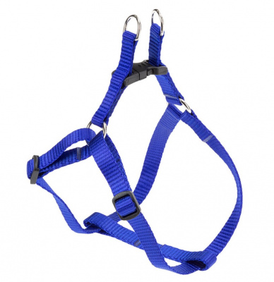 Шлейка (Ferplast) Easy нейлон, 10мм*36-54см синяя фото