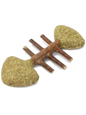 Игрушка (Triol) NATURAL Рыбка из мататаби для кошек, 80мм фото Игрушка (Triol) NATURAL Рыбка из мататаби для кошек, 80мм фото
