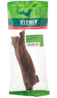 TiTBiT 0,066кг рубец говяжий XL (мягкая упаковка) TiTBiT 0,066кг рубец говяжий XL (мягкая упаковка)