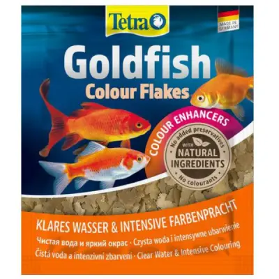 Tetra Goldfish Colour Flakes 0,012кг корм для окраса золотых рыб