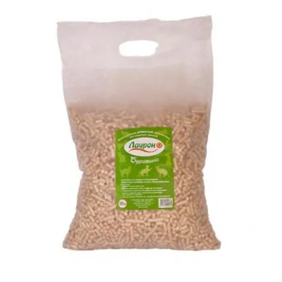 Наполнитель (Лаурон) 15л Буратино пэт.пакет древесный для кошек фото Наполнитель (Лаурон) 15л Буратино пэт.пакет древесный для кошек фото