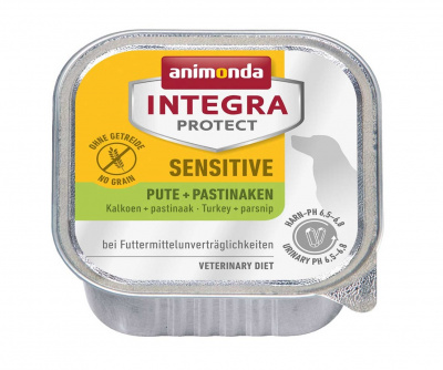 Animonda Integra Protect Sensitive 0,15кг консервы c индейкой и пастернаком консервы для взрослых собак при пищевой аллергии Animonda Integra Protect Sensitive 0,15кг консервы c индейкой и пастернаком консервы для взрослых собак при пищевой аллергии