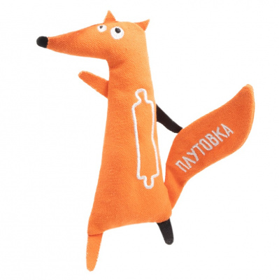 Игрушка (Triol) Сказка "Лиса-плутовка" мягкая для собак, 150мм/175мм