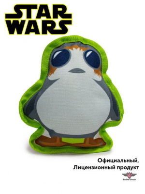 Игрушка-пищалка (Buckle-Down) Звездные войны Порг мультицвет 
