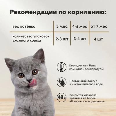 Секрет (Secret) Life Force 0,085кг индейка в соусе пауч для котят (22747) фото