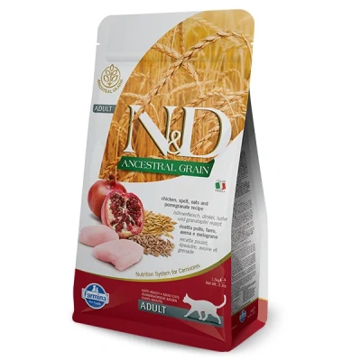Farmina (Фармина) N&D Low Grain Cat 1,5кг низкозерновой курица и гранат сухой для кошек (4036) Farmina (Фармина) N&D Low Grain Cat 1,5кг низкозерновой курица и гранат сухой для кошек (4036) фото
