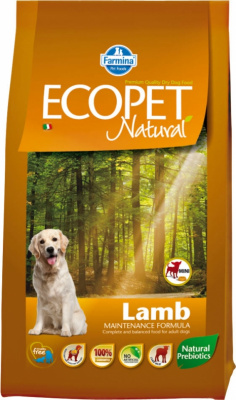 Farmina (Фармина) ECOPET NATURAL 2,5кг Dog с ягненком сухой для собак (9004) фото