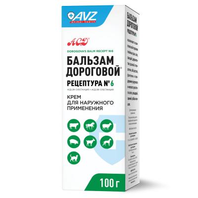 Бальзам Дороговой рецептура №6 100мл фото