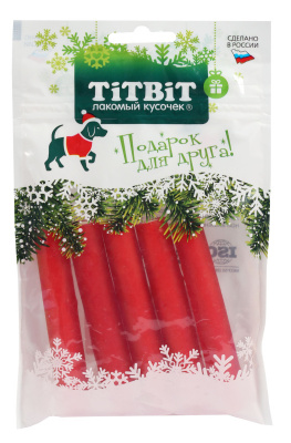 TiTBiT 0,1кг палочки мармеладные для собак Red snack (Новогодняя коллекция)  фото TiTBiT 0,1кг палочки мармеладные для собак Red snack (Новогодняя коллекция)  фото
