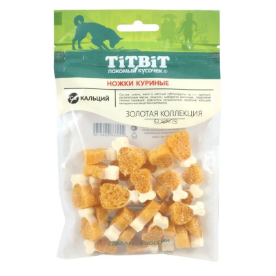 TiTBiT 0,055кг Золотая коллекция ножки куриные 