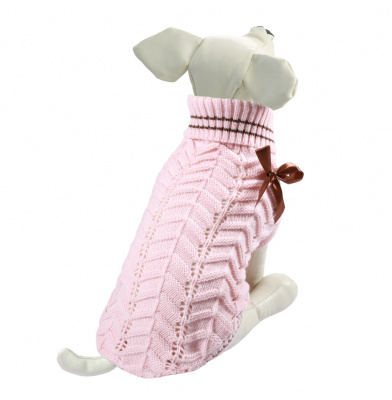 Свитер (Triol) Бантик L, розовый, размер 35см 