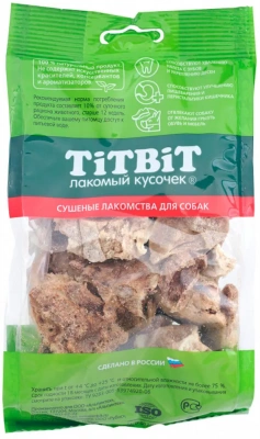 TiTBiT 0,03кг лакомство легкое баранье (мягкая упаковка) фото