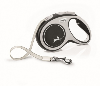 Рулетка Флекси New Comfort L ремень 8м до 50кг черный