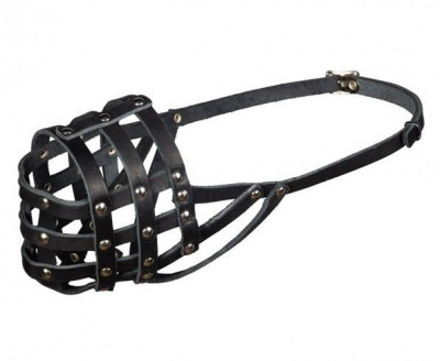 Намордник (Каскад) кожаный №4 овчарка кобель 4004011