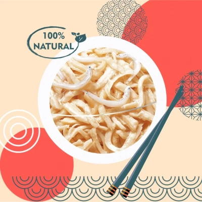 Inaba Ciao Kinnodashi 0,06кг Куриное филе с мальками ширасу влажный корм для взрослых кошек фото Inaba Ciao Kinnodashi 0,06кг Куриное филе с мальками ширасу влажный корм для взрослых кошек фото
