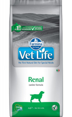 Farmina (Фармина) Vet Life Dog Renal 12кг для собак с почечными заболеваниями (025395) Farmina (Фармина) Vet Life Dog Renal 12кг для собак с почечными заболеваниями (025395) фото