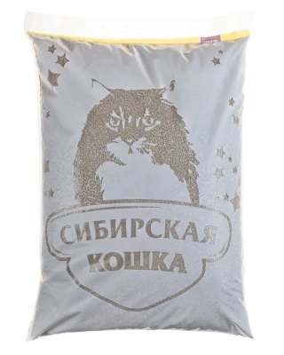 Наполнитель (Сибирская кошка) 20л Ультра условно-комкующийся для кошек фото