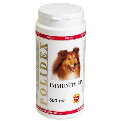 Polidex Immunity Up 500шт Витаминно-минеральный комплекс для собак фото