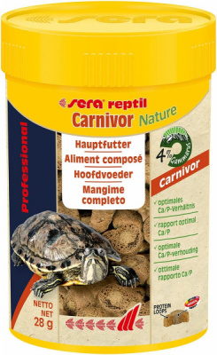 Sera Reptil Professional Carnivor 0,1л (30г) корм для рептилий