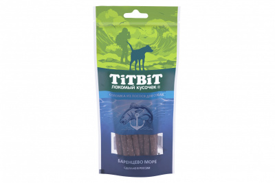 TiTBiT 0,075кг Соломка из лосося для собак TiTBiT 0,075кг Соломка из лосося для собак