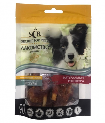 Секрет (Secret) 0,09кг лакомство шашлычки утиные нежные для собак (DF002)