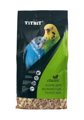 Корм TiTBiT 0,5кг Classic для волнистых попугаев 
