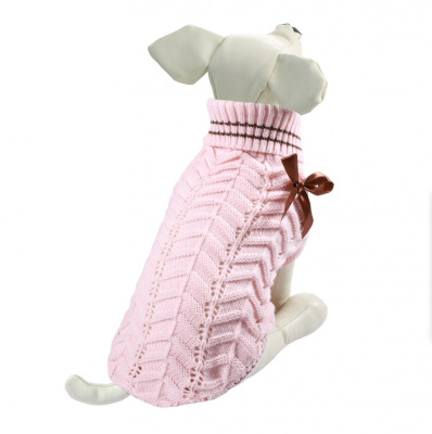 Свитер (Triol) Бантик M, розовый, размер 30см 