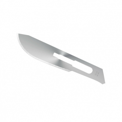 Лезвие №22 "Paragon" стерильное одноразовое (100шт/уп)