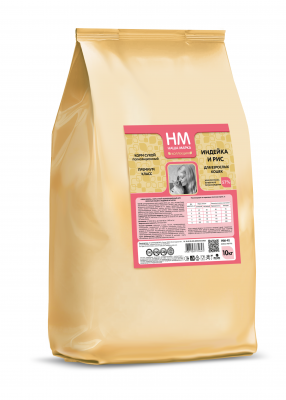 Наша Марка Коллекция 10кг с индейкой и рисом сухой корм для кошек (775643)