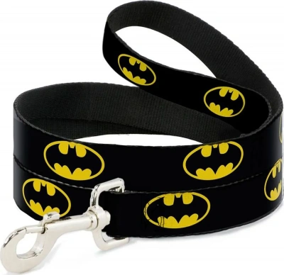 Поводок (Buckle-Down) Бэтмен жёлтый цвет 120см фото