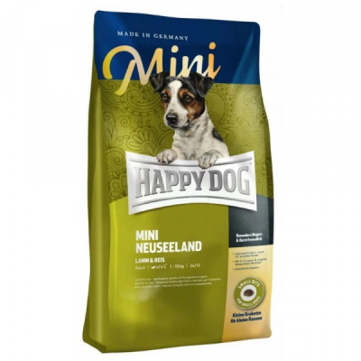 Happy Dog Supreme Mini Neuseeland 0,3кг ягненок и рис сухой для собак мелких пород с чувствительным пищеварением (071092) Happy Dog Supreme Mini Neuseeland 0,3кг ягненок и рис сухой для собак мелких пород с чувствительным пищеварением (071092)