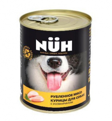Нюх (NUH) 0,34кг курица беззерновой влажный для собак средних и крупных пород фото Нюх (NUH) 0,34кг курица беззерновой влажный для собак средних и крупных пород фото
