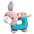 Игрушка (Triol) PUPPY Зайка, мягкая для щенков 180 мм фото