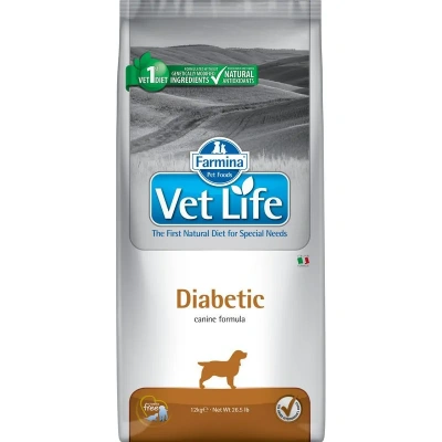 Farmina (Фармина) Vet Life Dog Diabetic 12кг диета при сахарном диабете сухой корм для собак (031846) фото
