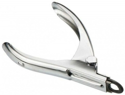 Когтерез (Hello Pet) 1712 гильотина большое отверстие, цвет хром фото Когтерез (Hello Pet) 1712 гильотина большое отверстие, цвет хром фото