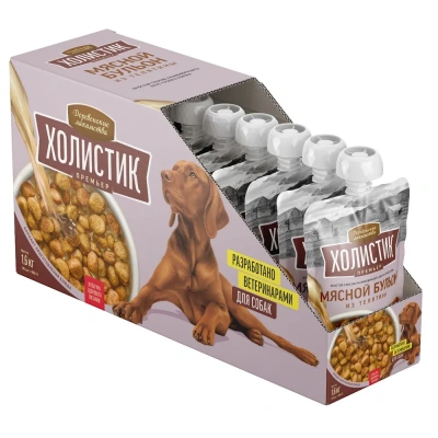 Деревенские лакомства Холистик Премьер 0,16кг Мясной бульон из телятины для собак (79842200) фото