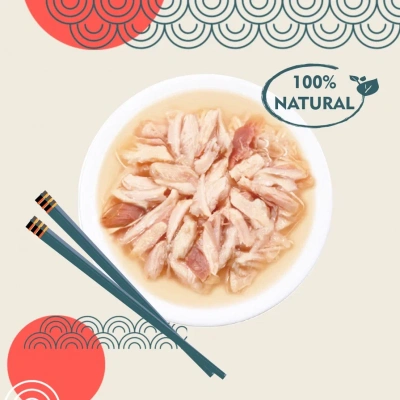 Inaba Ciao Toromi 0,08кг Куриное филе и тунец Кацуо с ширасу консервы для взрослых кошек фото Inaba Ciao Toromi 0,08кг Куриное филе и тунец Кацуо с ширасу консервы для взрослых кошек фото