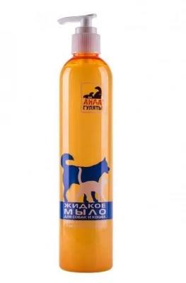 Мыло жидкое "Айда гулять!" для собак и кошек 300мл фото