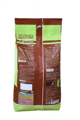 Дилли 4кг сухой корм для собак говяжий гуляш с овощами (003814) (4) фото