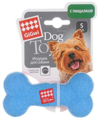 Игрушка (GiGWi) 75002 Кость малая с пищалкой 11см, серия CATCH & FETCH Игрушка (GiGWi) 75002 Кость малая с пищалкой 11см, серия CATCH & FETCH