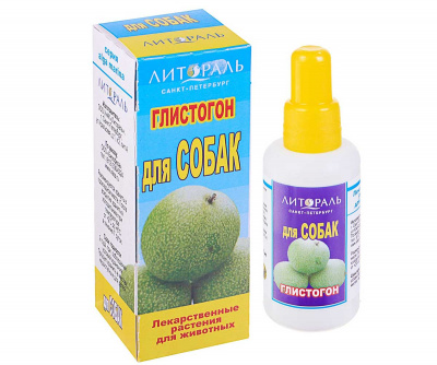 Лечебные травы Глистогон настой для собак, 50мл фото