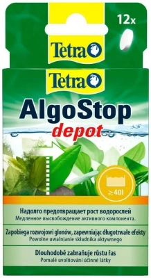 Средство (Tetra) Algo Stop deport против водорослей длительного действия, 12 таб. фото Средство (Tetra) Algo Stop deport против водорослей длительного действия, 12 таб. фото
