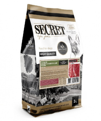 Секрет (Secret) Life Force  2кг сухой утка для собак всех пород (24949)