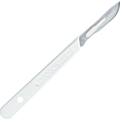 Скальпель (Paragon) одноразовый №21  фото