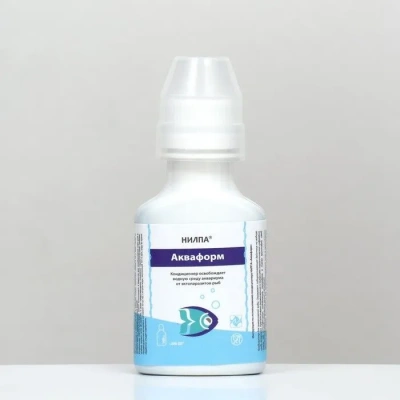 Кондиционер (Нилпа) Акваформ 100мл освобождает водную среду от экзопаразитов фото