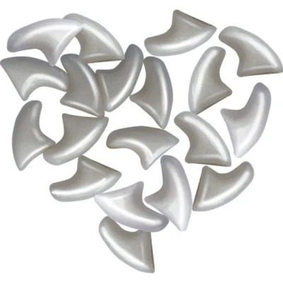 Коготки (Cliny) накладные для кошек M жемчужно-белые (40шт) фото